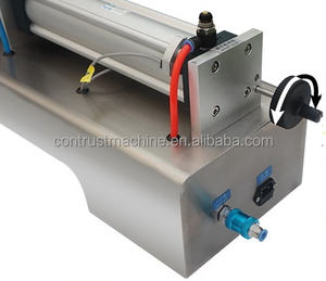 Machine de remplissage de poche de sac de liquide préfabriqué en forme de fermeture éclair de shampooing manuel anormal pour le lait - Product Image 4