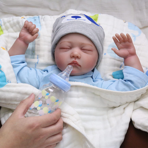 Kindure 16 İnç Ethan Tam Vinil Yeniden Doğmuş Bebek Bebek Gerçekçi Yenidoğan Kız Bebekleri OEM/ODM Desteği - Product Image 3