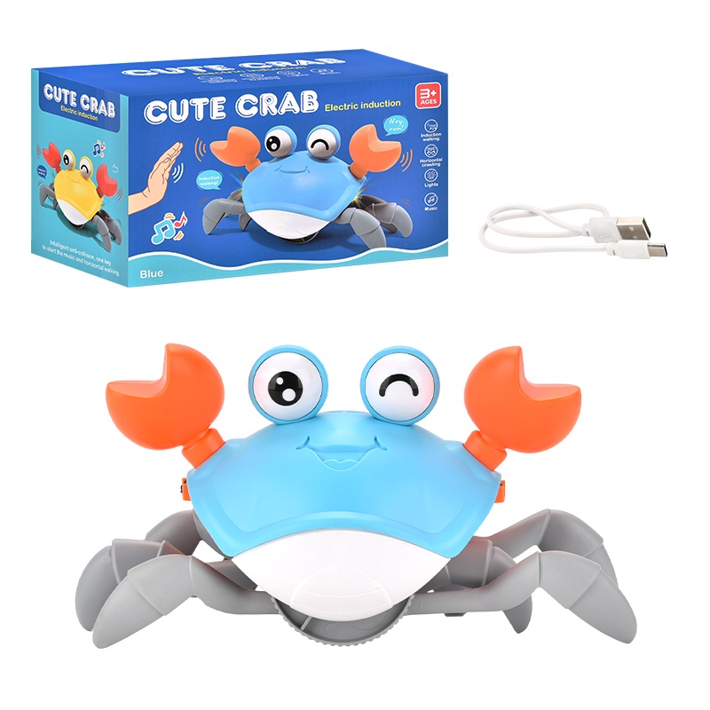 Crabe mignon électriquement induit [Bleu]