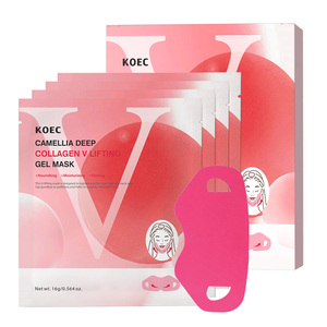 KOEC Camellia Deep Collagen Instant V-Face Lifting Gel <strong>Mask</strong> Chin up Face <strong>Slimming</strong> Firming Tightening Korean Skin Care - Product Image 6