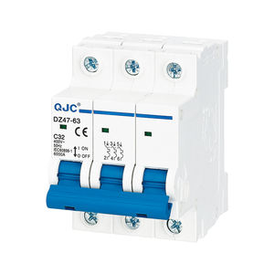 QJC <span class=keywords><strong>disyuntor</strong></span> MCB 1P 6/10/16/20/25/32/<span class=keywords><strong>40</strong></span>/50/63 <span class=keywords><strong>AMP</strong></span> AC DC mini disyuntores eléctricos en miniatura MCB - Product Image 3