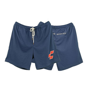 Short en maille polyester à séchage rapide personnalisable, short en maille épaisse de basket-ball pour homme - Product Image 1