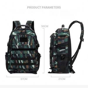 Customizable Fashionable Molle Rucksack <b>Big</b> Capacity Outdoor <b>Backpack</b> Bag Travel Hiking Anti-Theft Shoulder Strap Polyester - Product Image 2