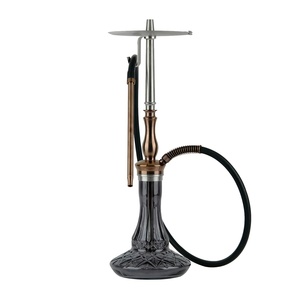 Chicha Oduman Sahra originale en acier inoxydable, chicha de luxe pour boutique, salon, bar, restaurant, café, club, fête, fumer, shisha, narguilé - Product Image 2