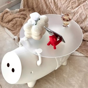 Design carino con ornamenti semplici cartoni animati di alto valore per i bambini Armadio di stoccaggio in plastica moderna creativa per la casa - Product Image 1