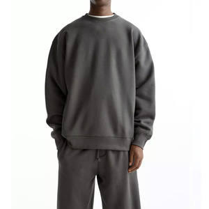 Cheap Price <b>Sweatpants</b> <b>Set</b> for Men High Quality Wholesale Cotton Fleece Casual Wear Sweat Suit Full Length Winter Sweat Suit - Product Image 5