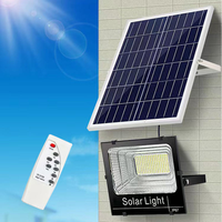 Capteur de mouvement IP66 haute lumen 6500K à économie d'énergie en usine 60W-600W Projecteur solaire de route SMD
