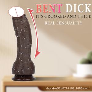 Dildo realista <span class=keywords><strong>de</strong></span> gran tamaño con forma <span class=keywords><strong>de</strong></span> águila voladora, grueso y curvo, molde <span class=keywords><strong>de</strong></span> pene, masturbador femenino, juguete sexual transfronterizo - Product Image 3