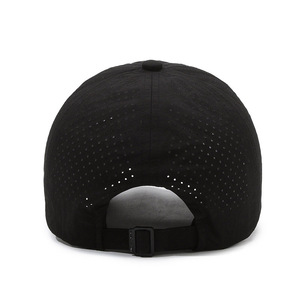 Casquette de baseball incurvée en coton mélangé unisexe, personnalisable avec logo OEM, lettre 'G' brodée en 3D, motif Dobby à pois, ajustable, 4 couleurs, vente en gros, style décontracté - Product Image 4