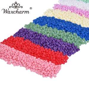 Haricots de cire dure dépilatoires sans colophane avec conception de logo personnalisée pour l'épilation 1000g de perles de cire chaude indolore - Product Image 4