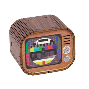 Carillon a manovella in legno retrò, regalo di inaugurazione casa, regalo di compleanno, regalo premuroso per la nuova casa per <span class=keywords><strong>amici</strong></span> e famiglia - Product Image 2