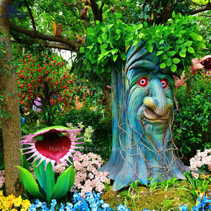 Arbre animatronique parlant personnalisé, réaliste, en métal et éponge, pour parcs d'attractions et centres commerciaux - Product Image 1