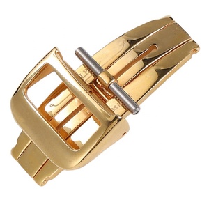 Bracelet de <span class=keywords><strong>montre</strong></span> en acier inoxydable avec fermoir papillon de luxe en or rose 16 mm 18 mm pour <span class=keywords><strong>montre</strong></span> Jaeger - Product Image 2