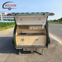 Wecare Remorque de camping-car Teardrop australienne légère et compacte pour le camping hors route