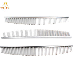 Peine <span class=keywords><strong>de</strong></span> cara <span class=keywords><strong>de</strong></span> luna <span class=keywords><strong>de</strong></span> acero inoxidable para mascotas, peine para <span class=keywords><strong>perros</strong></span>, precio <span class=keywords><strong>de</strong></span> fábrica, EUR PET - Product Image 3