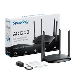 Server professionale ad alta velocità amministrazione AC1200 router di rete Wireless sicurezza wifi access point modalità Smart Home router wifi