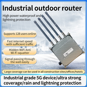 Nuevo Router Wifi 6 de Banda Dual 5G de Largo Alcance Industrial Actualizado, Router Cpe para Exteriores AX3000 con Sim 5G, Compatible con OpenWRT - Product Image 2