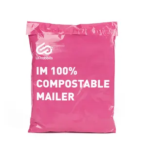 Recycling High Quality Eco Friendly Custom Eco Biodegradable Packaging Poly Mailers Pouch Bags For Post