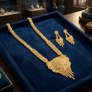Collares Largos Tradicionales de Moda Chapados en Oro de 14K, 18K, 24K, de Latón Relleno de Oro, para Bodas Ortodoxas, Venta al por Mayor - Product Image 2