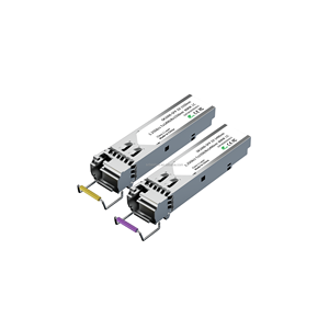 Module émetteur-récepteur RJ45 à port électrique LC monofibre 1,25 Gigabit adaptatif SFP-T1550/R1490-LC-80KM en promotion - Product Image 4