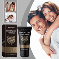 Gel tube noir original or russe crème d'agrandissement retardateur Gel intime aide les hommes à grandir efficacement