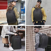 Sac à dos d'affaires pour ordinateur portable, résistant à l'eau, antivol, confortable, durable, pour l'école, les voyages, les hommes et les femmes