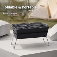 Barbecue portable pliable en fer de style coréen moderne de qualité supérieure avec hauteur réglable