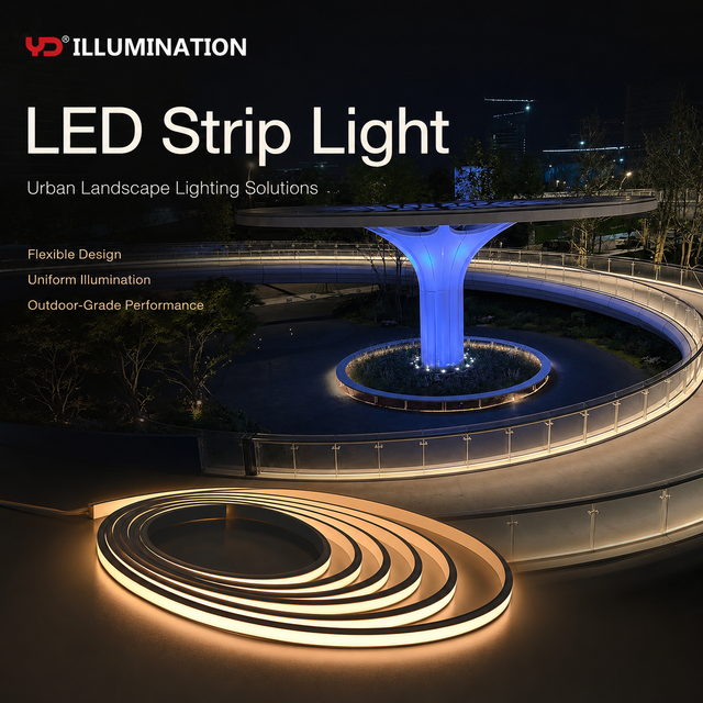 Waterproof IP68 IK10 V-0 Flame Retardant Outdoor LED Linear Bar Light 2700K Remote Control RGBW/Wi-Fi DMX512 Aluminum Alloy for