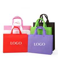 Sac fourre-tout non tissé recyclable à prix d'usine en gros, coloré, écologique, avec logo personnalisé, réutilisable, en matériau PC