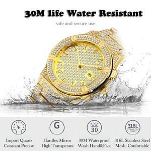 Reloj de Diamantes para Hombre, Nuevo Modelo 2022, Diseño Clásico y Elegante, Relojes de Pulsera Chinos de Alta Calidad, Resistentes al Agua, Relojes de Lujo - Product Image 3