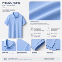 Polo homme personnalisé de haute qualité avec logo, vente en gros OEM, faible MOQ, polos en coton uni à manches courtes pour hommes