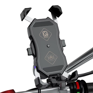 Support de téléphone flexible à quatre griffes rétractable automatiquement, étanche, avec fixation stable et hauteur réglable pour VTT et vélo de route - Product Image 3