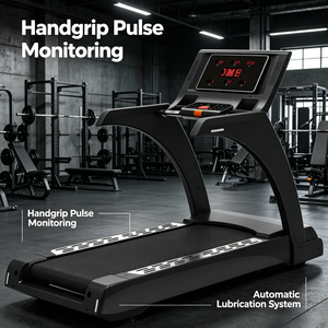 เครื่องออกกำลังกายวิ่งไฟฟ้า K-FIT SC Grade Commercial Motorized GS-160 ระดับมืออาชีพ สำหรับยิม พร้อมพื้นวิ่งกว้าง รับผลิตแบบ OEM ขายส่ง GS-160 Mix - Product Image 3