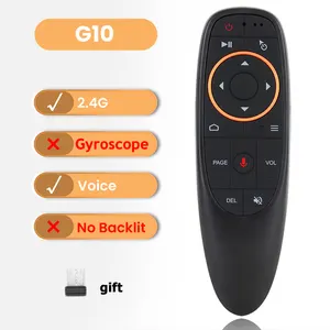G10S Pro BT Air Mouse Voice Control with Gyro Smart Remote Fly Mouse for X96 Android TV Box