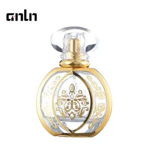 ANLN Promotional sample new 50ml round perfume spray bottle glass bottle supplier perfume bottle