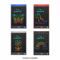 Tablet LCD Tulis 8.5 10 12 Inci dengan Papan Grafiti Elektronik yang Dapat Dihapus Sebagian untuk Mainan Edukasi Anak