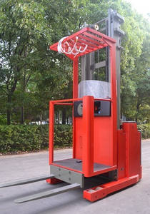 5M 7m 9M <span class=keywords><strong>Man</strong></span>-UP Recolector de pedidos 1000kg 1500kg Apilador eléctrico de tipo pesado Recolector de pedidos eléctrico de alto nivel - Product Image 6