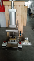 Petite machine manuelle de moulage et d'estampage pour savon de toilette et de lessive, avec fonction de pressage de logo et d'estampage en relief, à vendre, moule à savon