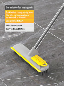Fonoran, el más nuevo, 2 en 1, cepillo para fregar el suelo, cepillo para escoba, limpieza de suelos de plástico, escoba, cepillo para fregar - Product Image 2