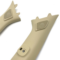 LUXESOEM para Toyota Land Cruiser Prado 150 JBL 62210-60221 R 62220-60221 L Cubierta de Altavoz Tweeter de Pilar A en Color Beige, Embellecedor Interior