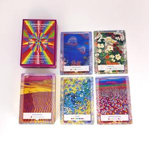 Cartas del Oráculo de la Medicina de los Colores, Mazo de 74 Cartas de Papel con Borde Dorado y Acabado Brillante, Arte Fantástico, Guía de Sanación, Cartas de Tarot Ecológicas - Product Image 3