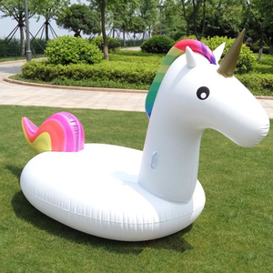 Flotador Inflable de Unicornio Gigante para Piscina, Juguetes Acuáticos para Fiestas en la Piscina - Product Image 5