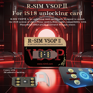สติกเกอร์ซิมการ์ดปลดล็อค VSOP2รุ่นอัพเกรด R-<span class=keywords><strong>SIM</strong></span> สำหรับ <span class=keywords><strong>iPhone</strong></span> 13 14 15 16ชุดซิมคู่ IOS18สนับสนุนเครือข่ายอัจฉริยะโหมด MEP - Product Image 3