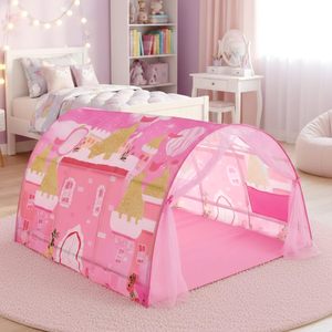 Zanzariera per Bambini a Forma di Barca Pirata, <span class=keywords><strong>Tenda</strong></span> da Letto per Bambine Principesse Rosa, Gioco per Interni - Product Image 4