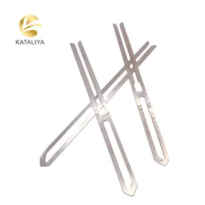 Kualitas tinggi Loom bagian jarum baja 145mm Terbuka dropper kawat untuk Tekstil gambar mesin