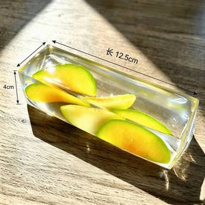 Juguete antiestrés de vaselina transparente con forma de fruta alargada, para apretar y jugar, ideal para el alivio del estrés transfronterizo. - Product Image 4