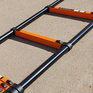 Échelle télescopique en acier au carbone oxydé noir à prix économique - Product Image 6