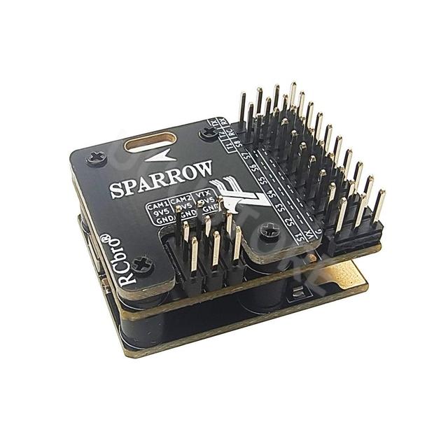 LeFei Sparrow V3 Pro OSD Flight Controller Plastic Gyro Stabilization Return Switching PPM SBUS IBUS ELRS CRSF MAVLINK Airplane