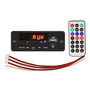 Manos libres 50W amplificador MP3 placa decodificadora pantalla a Color DC 12V <span class=keywords><strong>Bluetooth</strong></span> V5.0 REPRODUCTOR DE MP3 para coche módulo de grabación USB FM AUX Radio - Product Image 5