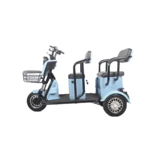 China Popular Factory Direct Sales 500w Mtor Trike Price Motorizados Adult Elder Passenger Cargo Three Wheels Electric Tricycle